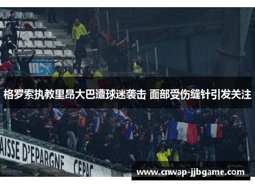 格罗索执教里昂大巴遭球迷袭击 面部受伤缝针引发关注